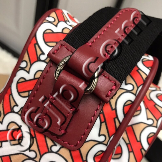 バーバリーバッグ素材ディテール